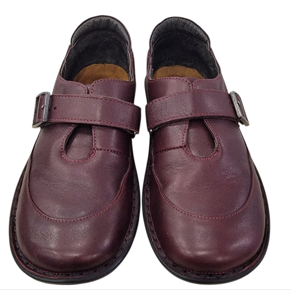 Naot Tane Leather Shoes Slip On Buckle Detail Comfort Loafer Women’s 7.5-8 - Picture 16 of 16